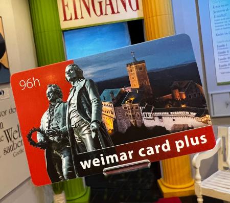 Weimar Card plus für 96 Stunden Weimar entdecken